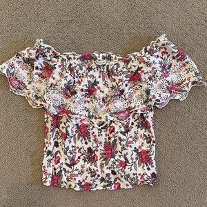 Floral Off-Shoulder Top